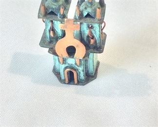 Miniature Church, 2" H.