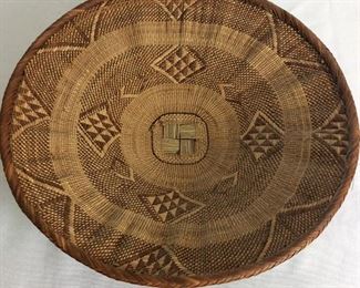 Basket 15" diameter. 