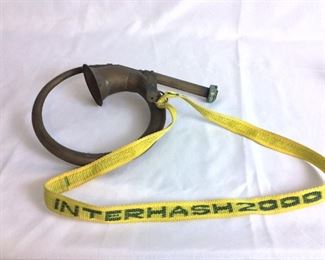 Hash House Harriers Horn and Lanyard, InterHash 2000  Tasmania. 