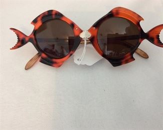 Vintage Anglo Americana "Goldfish" Sunglasses.
