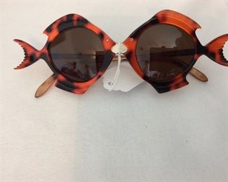 Vintage Anglo Americana "Goldfish" Sunglasses.
