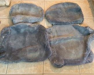 Rocky Mountain Sheepskin Company 100% Pure Australian Merino Wool Sheepskin Seat Covers for Toyota Tundra Pickup Truck.
