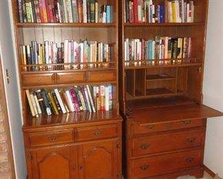 Bassett Book Self Cabinet and Secretary Cabinet