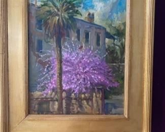 John Carroll Doyle signed original oil painting - Charleston SC, 20” x 16”, purchased in 2004 at the gallery