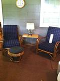 VINTAGE RATTAN CHAIRS FROM AUGUSTA GA.