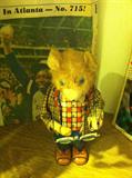 VINTAGE METAL WIND UP BEAR