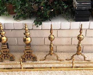 Fireplace andirons