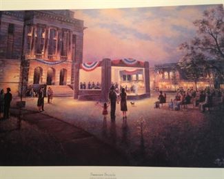 Tyler's former stately Smith County Courthouse - "Summer Sounds" by M. Lynn