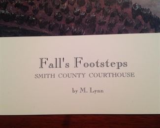 "Fall's Footsteps"  by M. Lynn