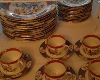 Set of china - "Imperial Garden" 