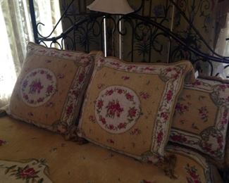 Several matching shams