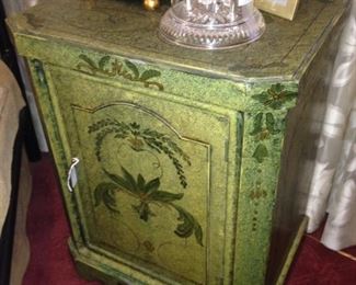 Hand-painted side table