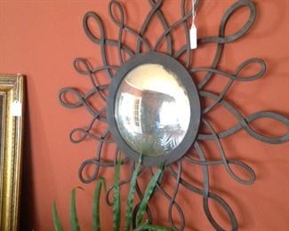 "Sunburst" mirror