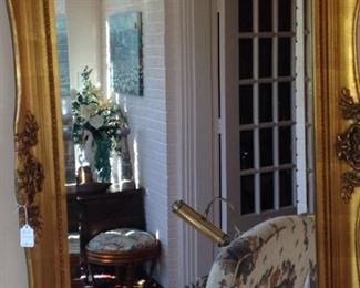 Lovely gold framed mirror