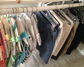 Tank tops and short skirts