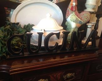 Welcome to the "cucina."