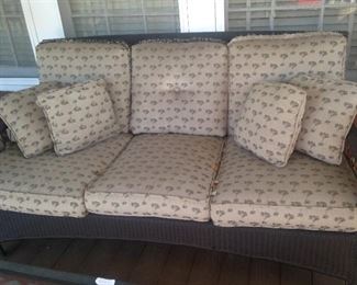 Patio sofa