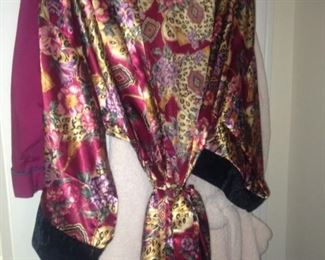 Floral robe