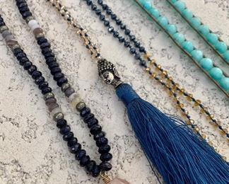 A small sampling of colorful jewelry.