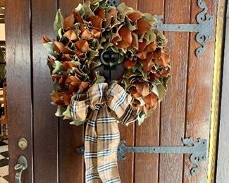 Magnolia wreath