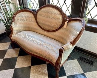 Vintage settee.