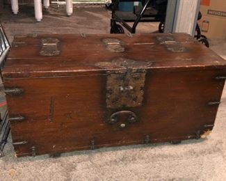 Antique trunk 