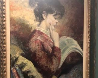 Gonzalez Carbonell original oil painting 