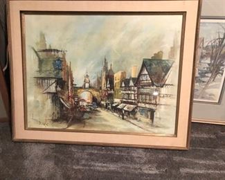 Ben Maile oil painting 