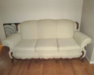 Living Room: Nice Antique Sofa with matching Chair