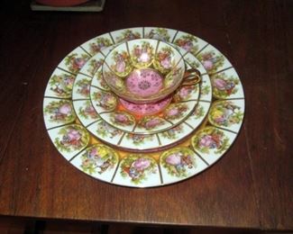 Kitchen Area:  Collectible China, 4 pieces 