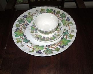 Kitchen Area:  Collectible China, 3 pieces 