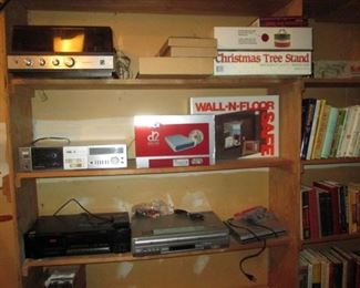 Garage:  Stereo, CD Player, Other Stuff