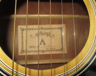 Living Room:  Arbor Guitar 