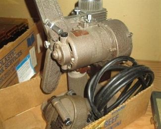 Garage: Revere 8 mm Projector & 8mm Movie Camera
