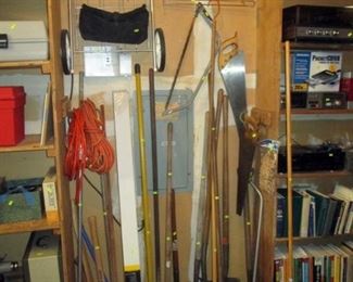 Garage:  Garden Tools