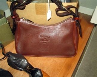 Front Hall Closet:   Dooney & Bourke Purse