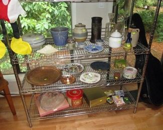 Kitchen Area: Pots, Pans, Stuff