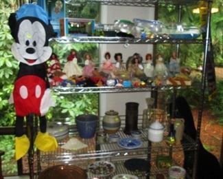 Kitchen Area:  Pots, Pans, Stuff