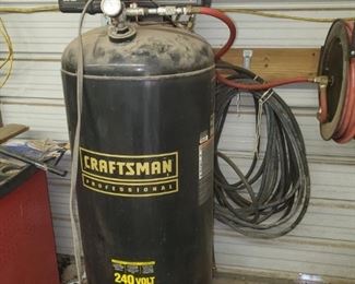 Craftsman Professional Air Compressor (240 Volt, 175 psi, & hose. 
