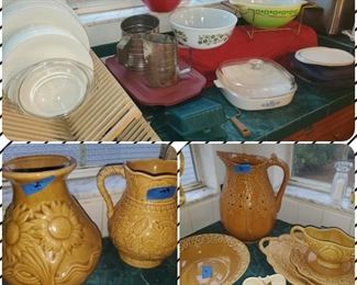 Pyrex, Corelle, Corning, & more