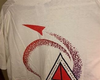 LOTS of vintage local graphic tees! -------->