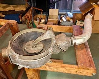 Edson solid brass bilge pump