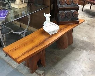 Handmade bench 