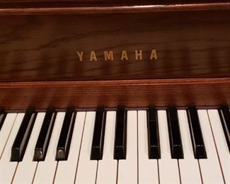 A beautiful Yamaha upright piano