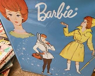 Vintage 1960's Barbie Double Case
