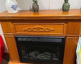 Electric Fireplace Mantel