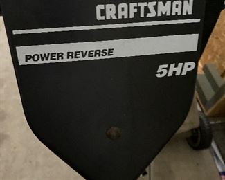 Craftsman 5HP Rototiller