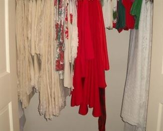 TABLE CLOTHES AND CURTAINS