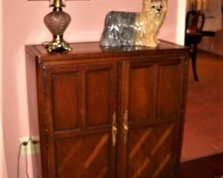 2 OF THE 3 ENGLISH 2 DOOR CHEST