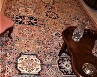 BRAIDED FRINGE RUG 6'8" X 10' 2"